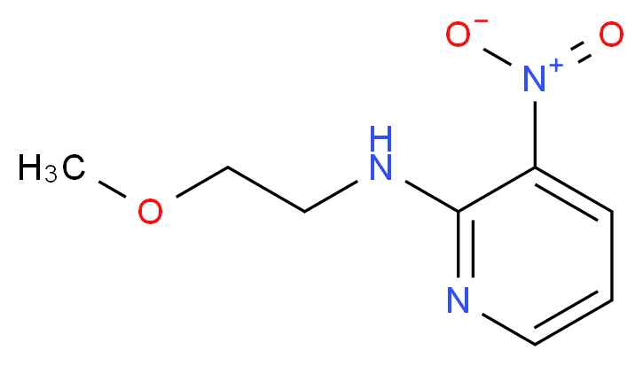 N-(2-methoxyethyl)-3-nitro-2-pyridinamine_Molecular_structure_CAS_866010-53-9)