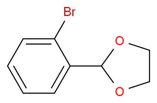 2-Bromobenzaldehyde ethylene acetal_Molecular_structure_CAS_34824-58-3)