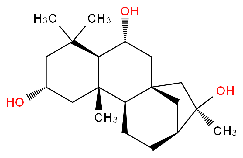 2,6,16-Kauranetriol_Molecular_structure_CAS_41530-90-9)