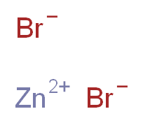 Zinc bromide_Molecular_structure_CAS_7699-45-8)
