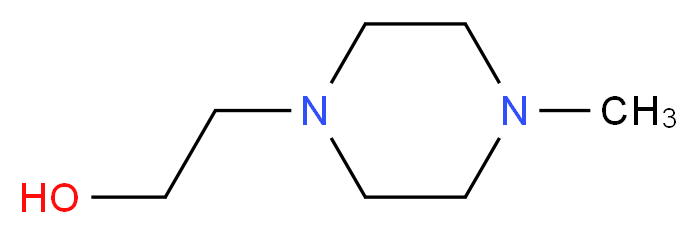 2-(4-Methylpiperazin-1-yl)ethanol_Molecular_structure_CAS_5464-12-0)