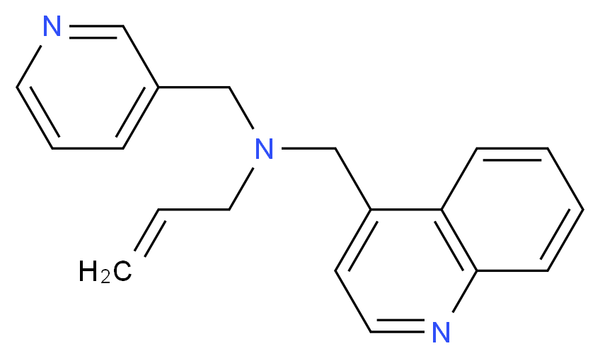N-(pyridin-3-ylmethyl)-N-(quinolin-4-ylmethyl)prop-2-en-1-amine_Molecular_structure_CAS_)