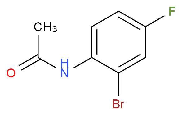 2'-Bromo-4'-fluoroacetanilide 97%_Molecular_structure_CAS_1009-22-9)