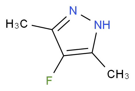 4-Fluoro-3,5-dimethyl-1H-pyrazole_Molecular_structure_CAS_57160-76-6)