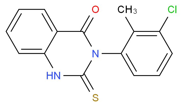 3-(3-Chloro-2-methylphenyl)-2-thioxo-2,3-dihydro-1H-quinazolin-4-one_Molecular_structure_CAS_81066-84-4)