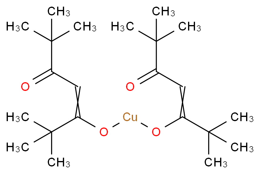 Copper bis(2,2,6,6-tetramethyl-3,5-heptanedionate)_Molecular_structure_CAS_14040-05-2)