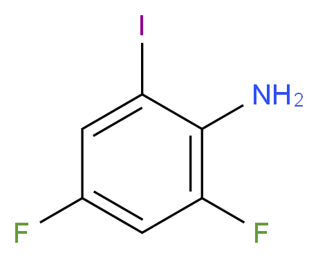 2,4-Difluoro-6-iodoaniline_Molecular_structure_CAS_)