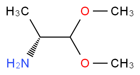 (2R)-1,1-dimethoxypropan-2-amine_Molecular_structure_CAS_)