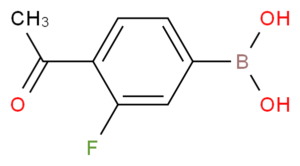 4-Acetyl-3-fluorophenylboronic acid_Molecular_structure_CAS_481725-35-3)