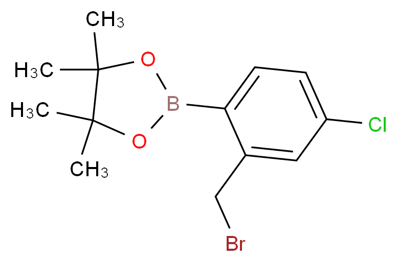 2-(2-(Bromomethyl)-4-chlorophenyl)-4,4,5,5-tetramethyl-1,3,2-dioxaborolane_Molecular_structure_CAS_957034-64-9)