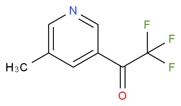 2,2,2-trifluoro-1-(5-methylpyridin-3-yl)ethanone_Molecular_structure_CAS_1027256-96-7)