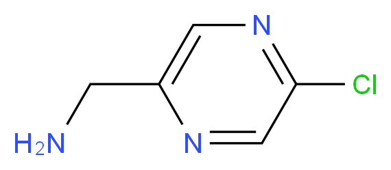(5-chloropyrazin-2-yl)methanamine_Molecular_structure_CAS_1060814-53-0)