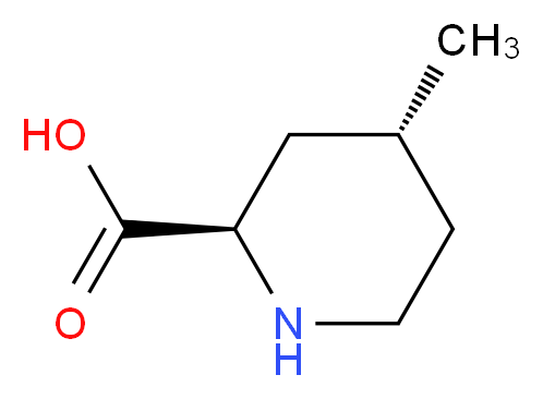 (2R,4R)-4-METHYLPIPERIDINE-2-CARBOXYLIC ACID_Molecular_structure_CAS_74892-81-2)