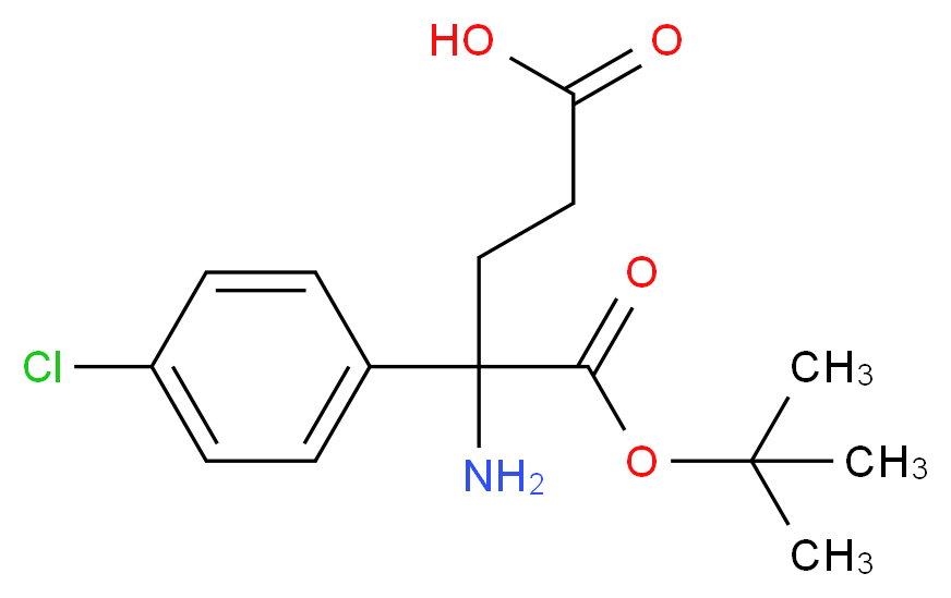 3-Boc-AMino-3-(4'-Chlorophenyl)propioinic acid_Molecular_structure_CAS_284493-65-8)