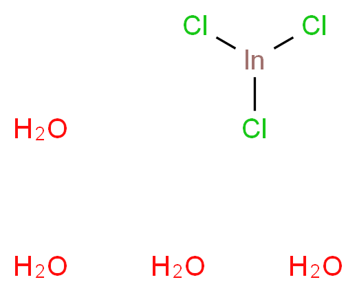 Indium(III) chloride tetrahydrate_Molecular_structure_CAS_22519-64-8)