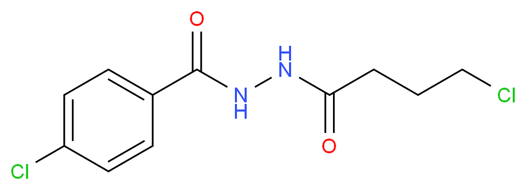 4-chloro-N'-(4-chlorobutanoyl)benzohydrazide_Molecular_structure_CAS_)