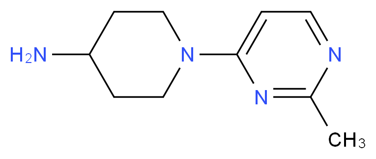1-(2-methylpyrimidin-4-yl)piperidin-4-amine_Molecular_structure_CAS_)
