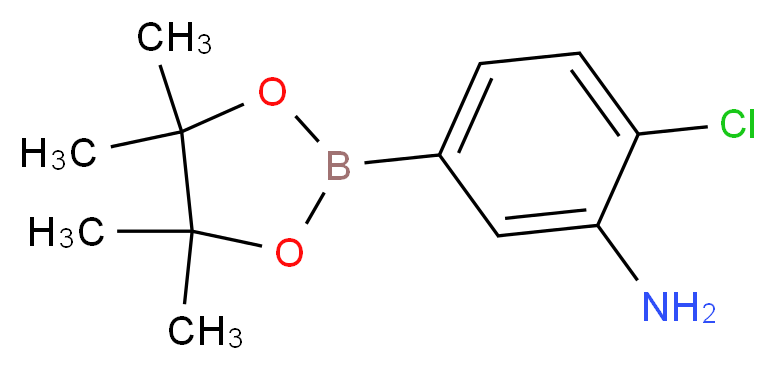 3-Amino-4-chlorobenzeneboronic acid, pinacol ester 95%_Molecular_structure_CAS_850567-56-5)