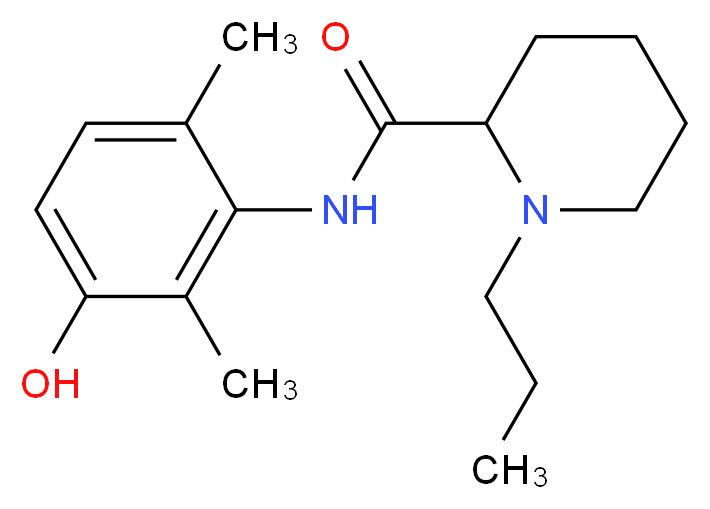 3-Hydroxy Ropivacaine_Molecular_structure_CAS_163589-30-8)