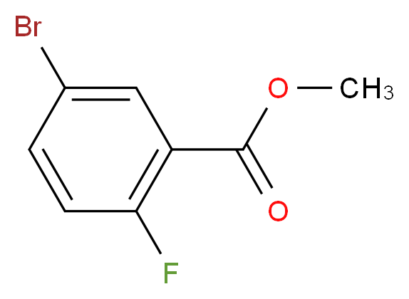 methyl 5-bromo-2-fluorobenzoate_Molecular_structure_CAS_)