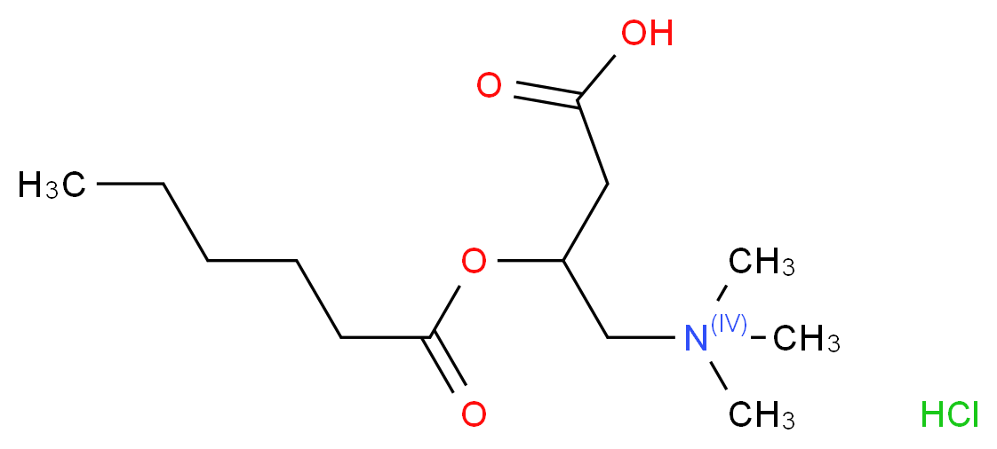 DL-Hexanoylcarnitine chloride_Molecular_structure_CAS_6920-35-0)