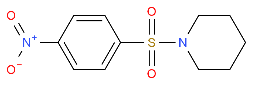 1-(4-Nitrophenylsulfonyl)piperidine_Molecular_structure_CAS_64268-93-5)