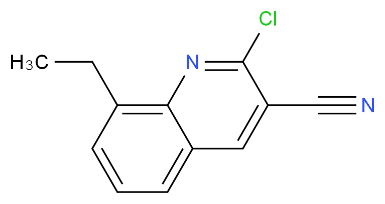 2-CHLORO-8-ETHYLQUINOLINE-3-CARBONITRILE_Molecular_structure_CAS_880105-72-6)