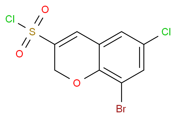 8-bromo-6-chloro-2H-chromene-3-sulfonyl chloride_Molecular_structure_CAS_)