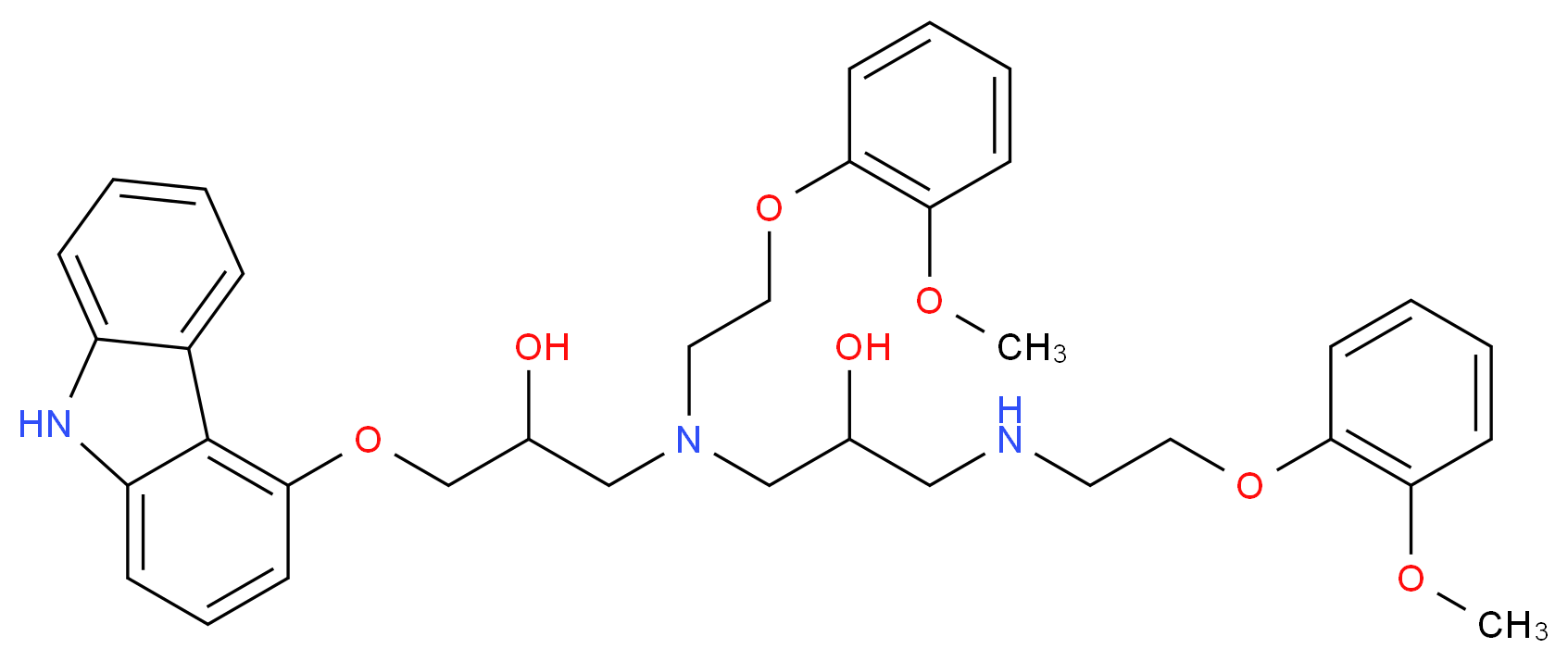 Carvedilol Related Compound A_Molecular_structure_CAS_1076199-79-5)