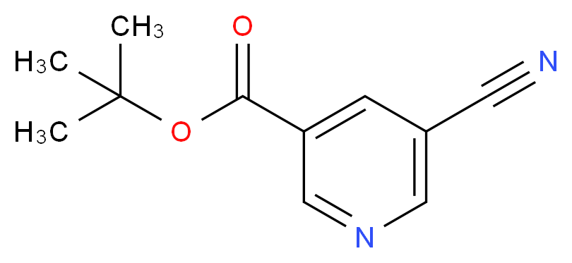 TERT-BUTYL-5-CYANONICOTINATE_Molecular_structure_CAS_)