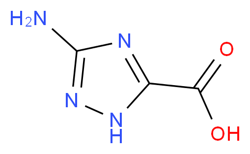 5-amino-4H-1,2,4-triazole-3-carboxylic acid_Molecular_structure_CAS_)