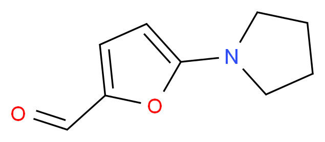 5-Pyrrolidin-1-yl-furan-2-carbaldehyde_Molecular_structure_CAS_84966-28-9)