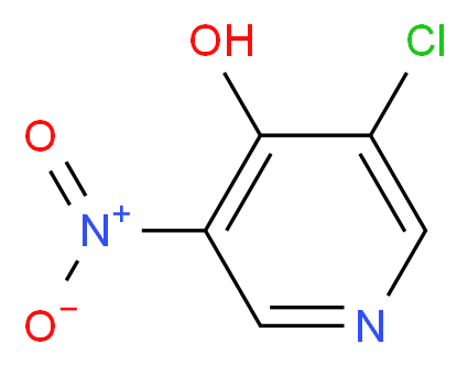 3-Chloro-5-nitropyridin-4-ol_Molecular_structure_CAS_31872-64-7)
