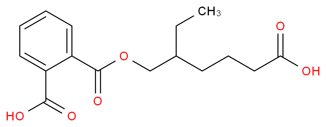 rac Mono(5-carboxy-2-ethylpentyl) Phthalate_Molecular_structure_CAS_40809-41-4)