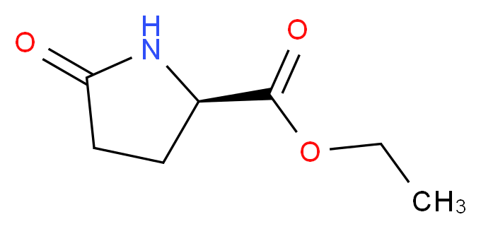 Ethyl (R)-(-)-2-pyrrolidone-5-carboxylate_Molecular_structure_CAS_68766-96-1)