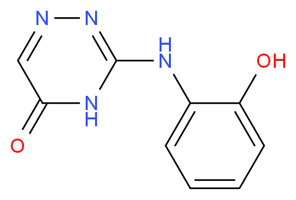 3-[(2-hydroxyphenyl)amino]-1,2,4-triazin-5(4H)-one_Molecular_structure_CAS_857492-03-6)