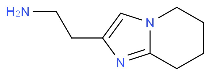 2-(5,6,7,8-tetrahydroimidazo[1,2-a]pyridin-2-yl)ethanamine_Molecular_structure_CAS_)