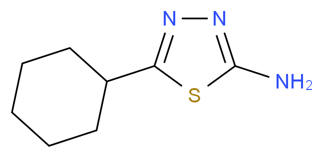 5-Cyclohexyl-[1,3,4]thiadiazol-2-ylamine_Molecular_structure_CAS_56882-77-0)