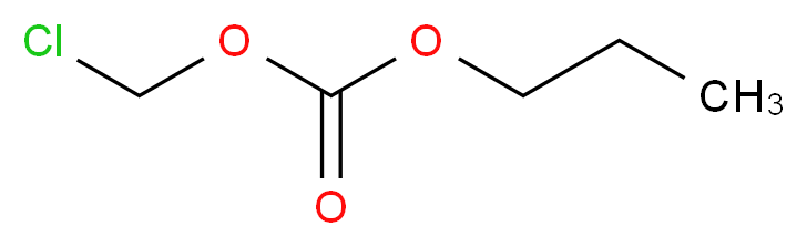Chloromethyl Propyl Carbonate_Molecular_structure_CAS_)