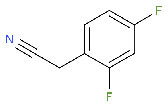 2,4-Difluorobenzylcyanide_Molecular_structure_CAS_656-35-9)