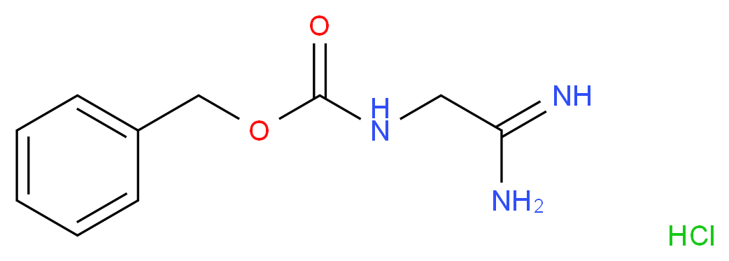 (2-AMINO-2-IMINOETHYL)CARBAMIC ACID BENZYL ESTER HYDROCHLORIDE_Molecular_structure_CAS_50850-19-6)