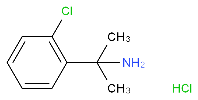 2-Chloro-alpha,alpha-dimethylbenzylamine hydrochloride_Molecular_structure_CAS_)