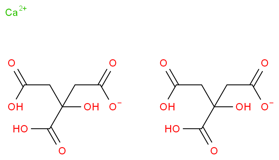 Monocalcium citrate_Molecular_structure_CAS_109459-70-3)