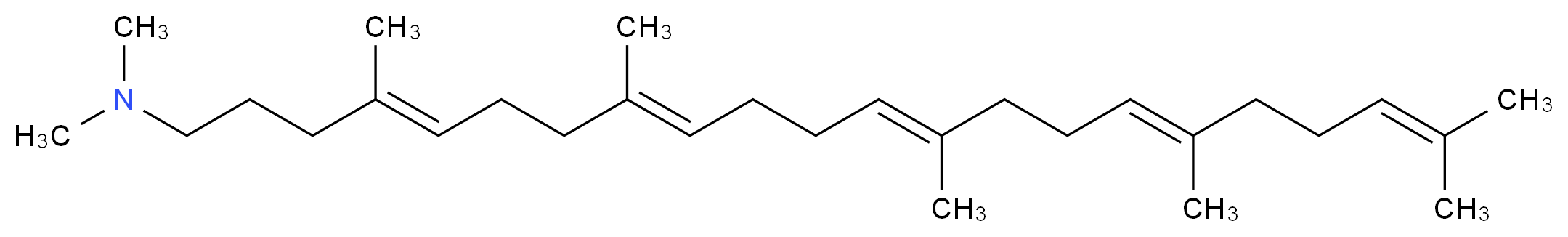 (4e,8e,12z,16z)-N,N,4,8,13,17,21-Heptamethyldocosa-4,8,12,16,20-Pentaen-1-Amine_Molecular_structure_CAS_)