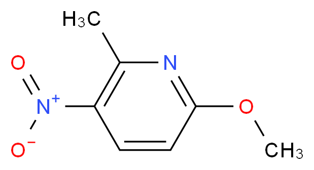 6-methoxy-2-methyl-3-nitropyridine_Molecular_structure_CAS_5467-69-6)