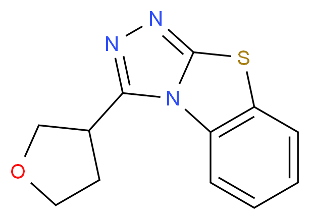 3-(tetrahydro-3-furanyl)[1,2,4]triazolo[3,4-b][1,3]benzothiazole_Molecular_structure_CAS_)