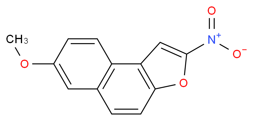2-Nitro-7-methoxynaphtho[2,1-b]furan_Molecular_structure_CAS_75965-74-1)