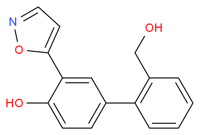 2'-(hydroxymethyl)-3-isoxazol-5-ylbiphenyl-4-ol_Molecular_structure_CAS_)