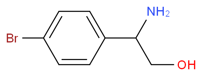 2-amino-2-(4-bromophenyl)ethan-1-ol_Molecular_structure_CAS_)