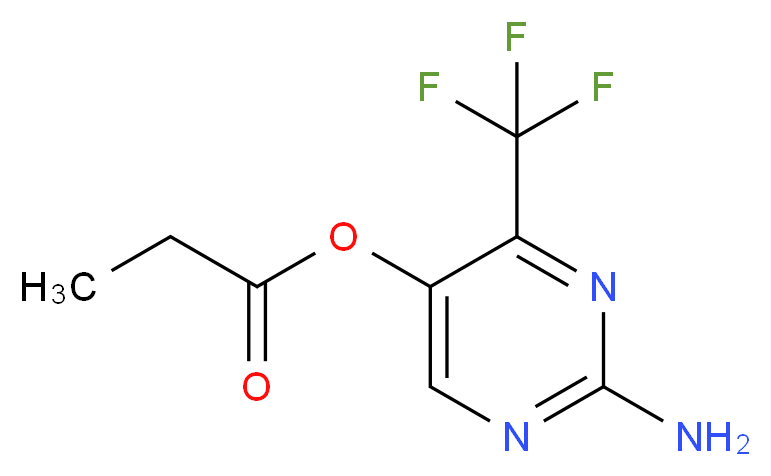 Ethyl 2-amino-4-(trifluoromethyl)pyrimidine-5-carboxylate_Molecular_structure_CAS_149771-09-5)